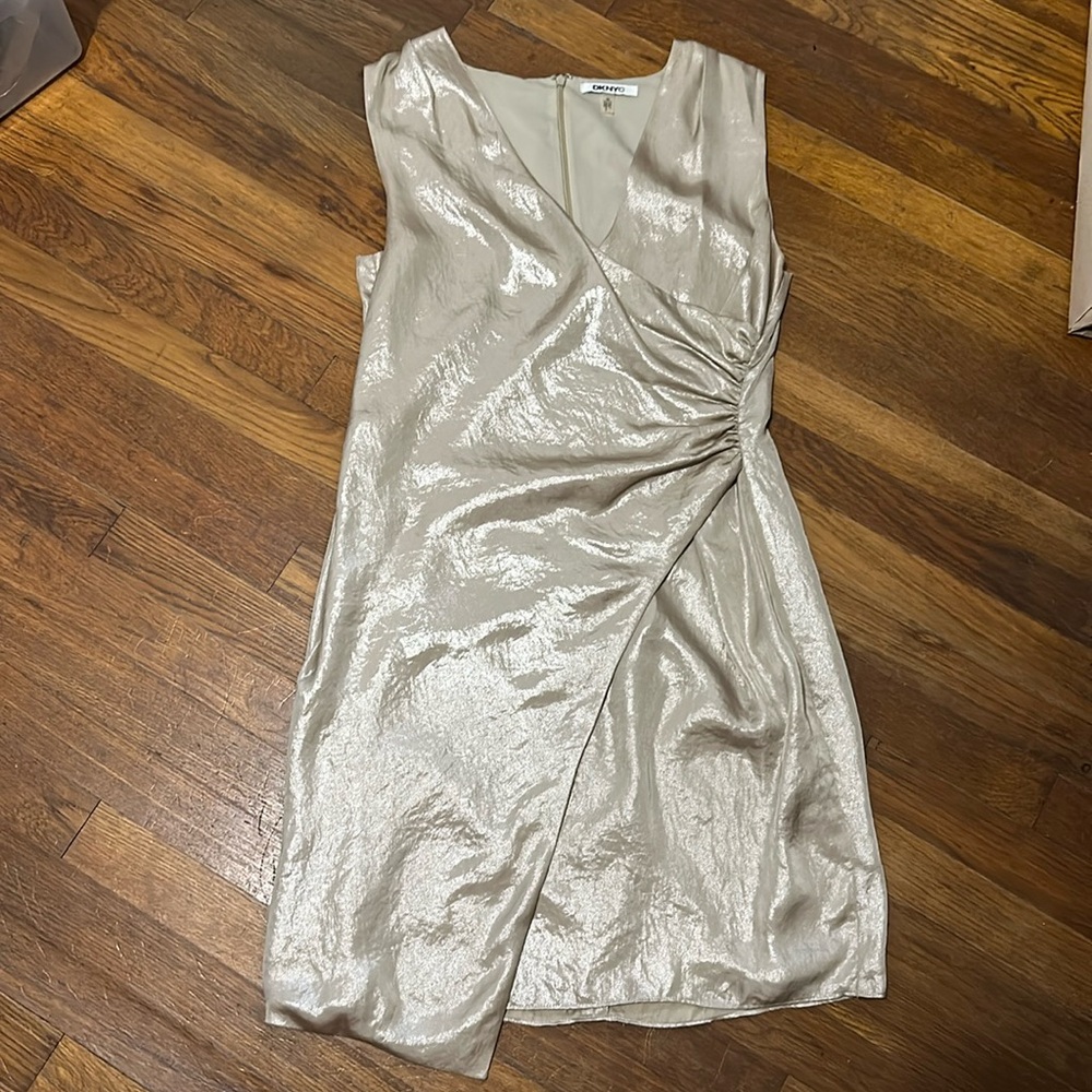Sleeveless Wrap Dress